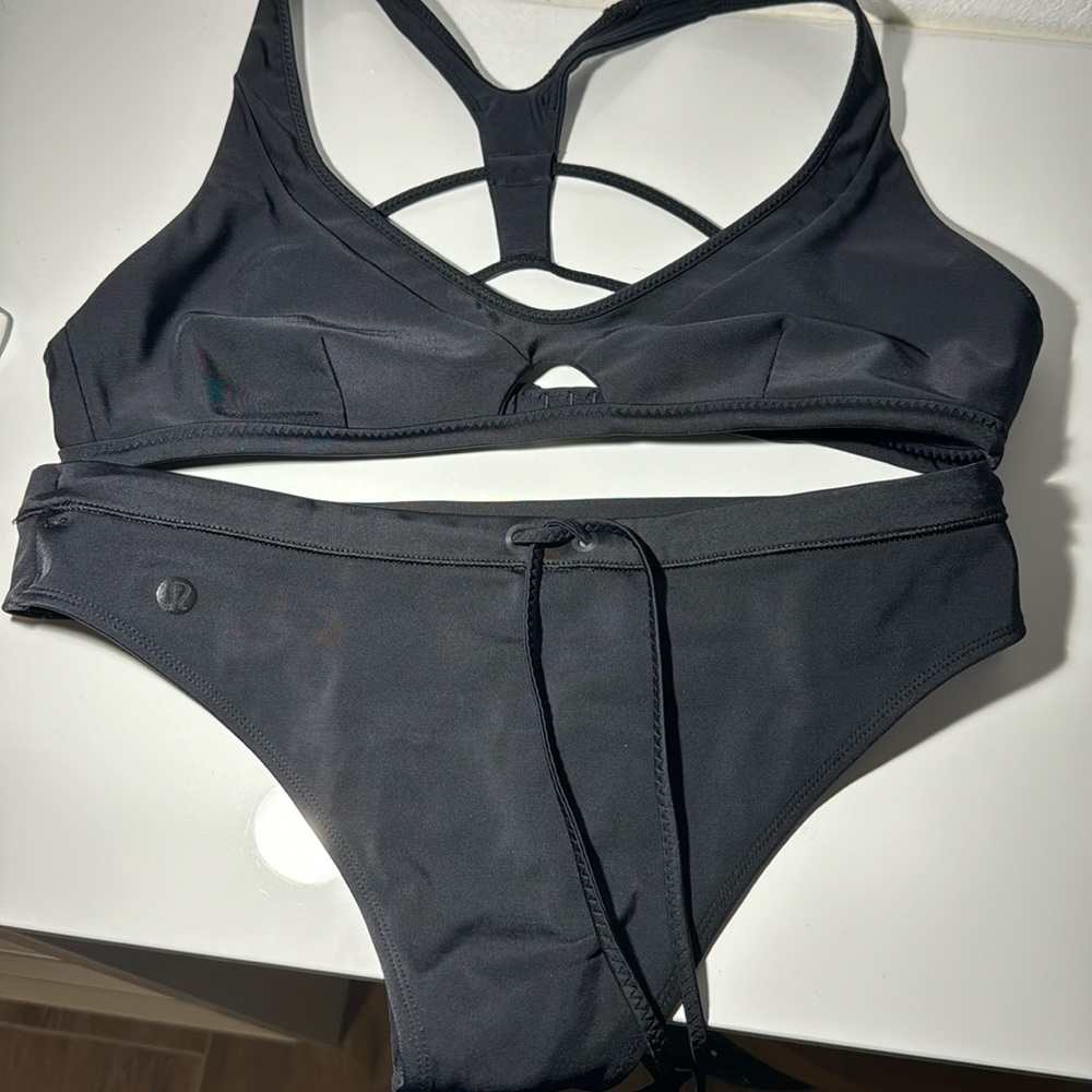 Lululemon black bathing suit